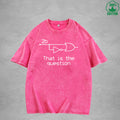 Electrical EngineerInterest Printed Washed T-Shirt 230G Loose Trendy Fashionable 100%Cotton Short Sleeve Top